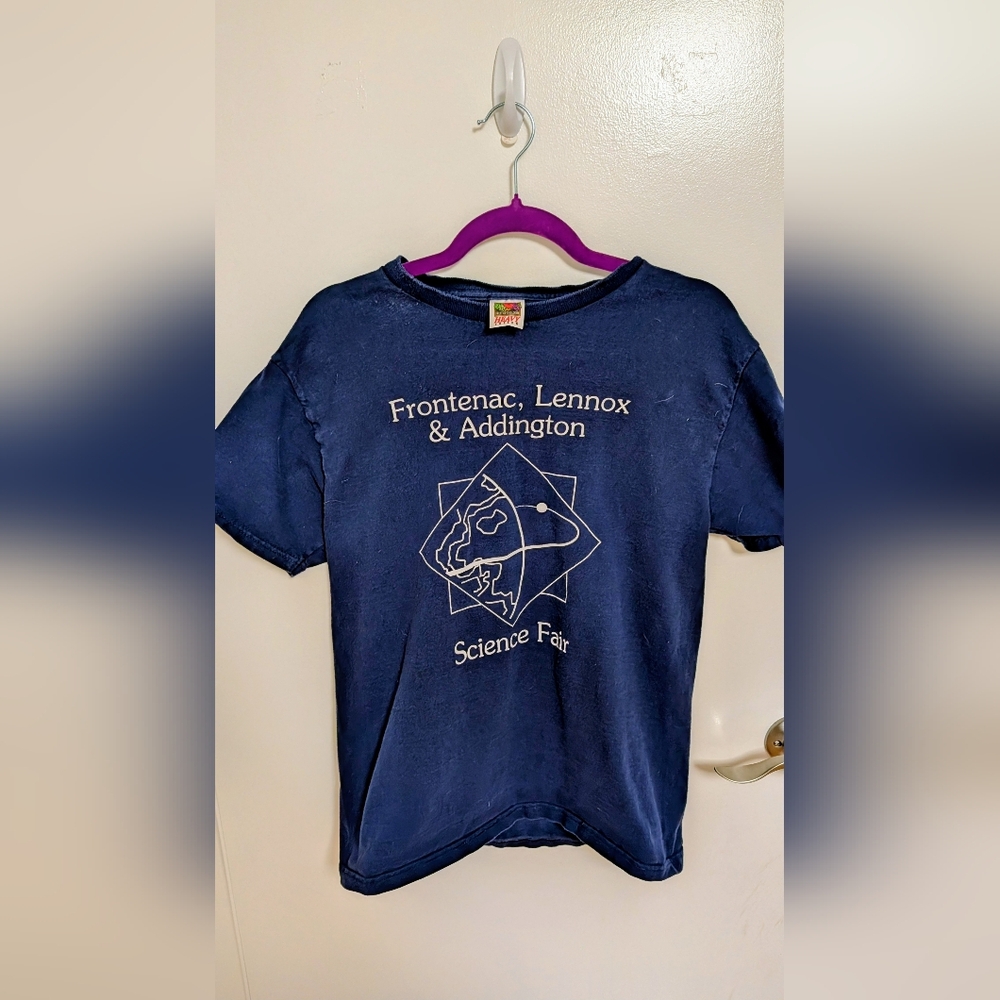 Fruit of the Loom Heavy Cotton Navy T-Shirt